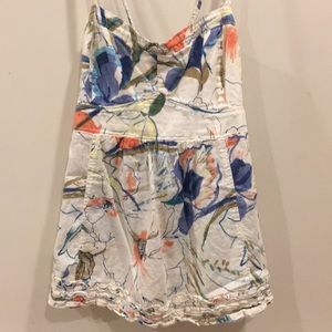 Floral tank top